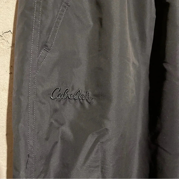 Cabela Track Pants Gray Mens Size XL Zipper Cuff Pockets Outdoors Athletic - Picture 2 of 14